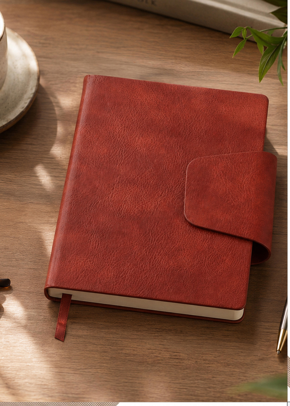 V-733 Dual-Tone Contrast Executive Notebook